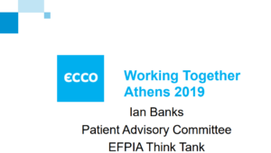 Ian Banks | Patient Advisory Committee EFPIA Think Tank